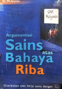 Image of Argumentasi Sains atas Bahaya Riba
