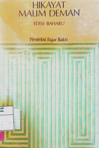 Image of Hikayat Malim Deman : Cetakan Baharu