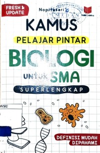 Image of KAMUS PELAJAR PINTAR : BIOLOGI UNTUK SMA