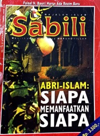 Image of Majalah Islam Sabili : ABRI - ISLAM : SIAPA MEMANFAATKAN SIAPA