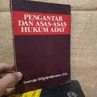 Image of Pengantar dan Asas-Asas Hukum Adat