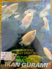 Image of Petunjuk Praktis Budidaya Ikan Gurami