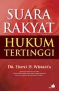 Image of Suara Rakyat Hukum Tertinggi